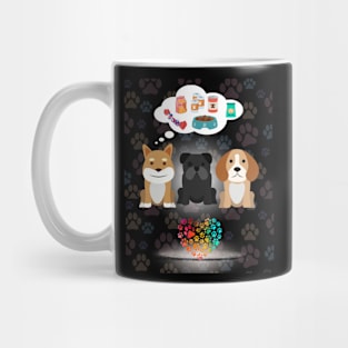 Funny dogs / dog's lover Mug